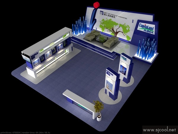 ��ɽCAPITALAND��װչʾ������Ч��ͼ