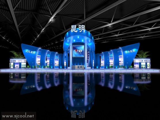 ����CCTV2��װչ��Ч��ͼ