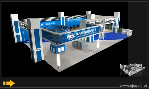 ��ұ���ӿƼ���˾չ̨���Ч��ͼ