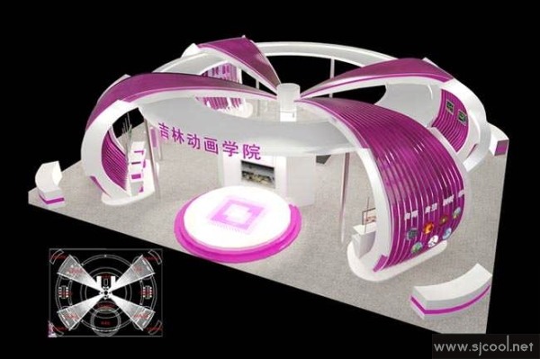 ���ֶ���ѧԺչ�����Ч��ͼ