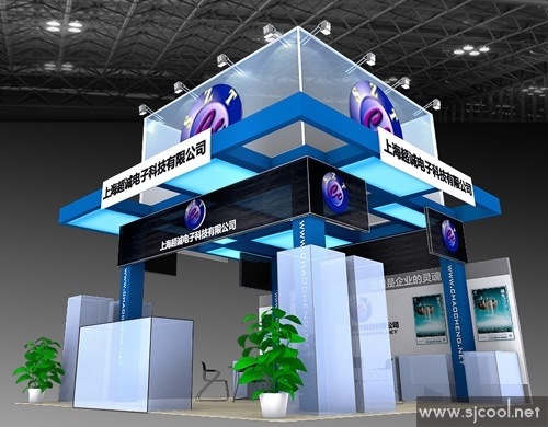 �Ϻ����ϵ��ӿƼ���˾չ�����Ч��ͼ