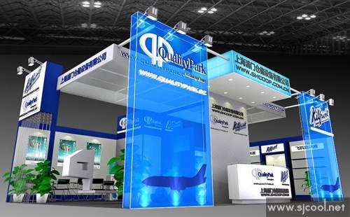 �Ϻ����Ųִ��豸��˾չ��չʾЧ��ͼ