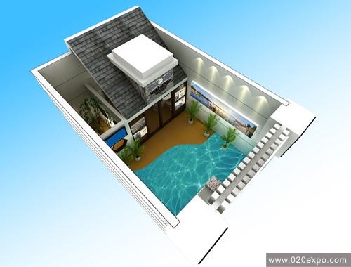 ˮ������չʾ�����Ч��ͼ