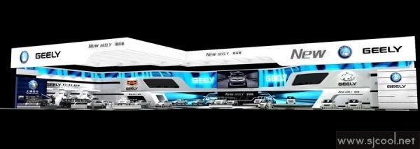 �¼���GEELYչ̨Ч��