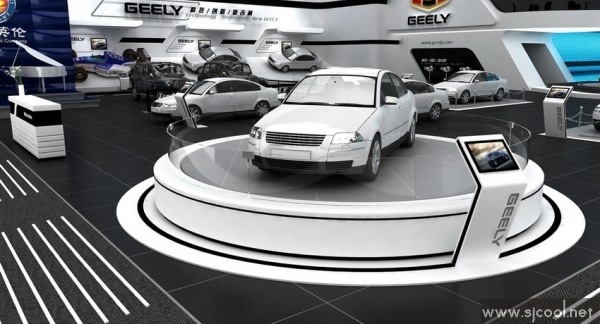 �¼���GEELYչ̨Ч��