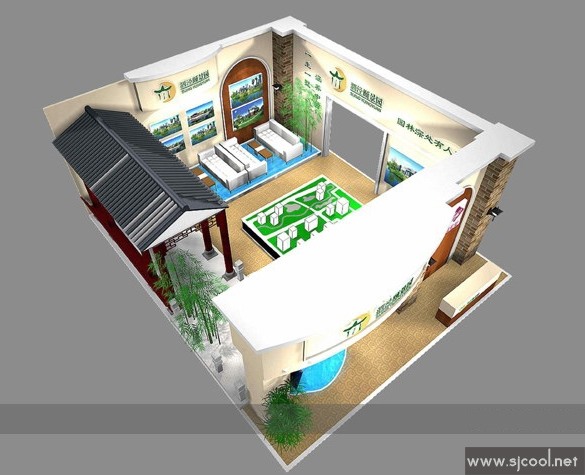 �����þ�԰չ��չʾ���Ч��ͼ