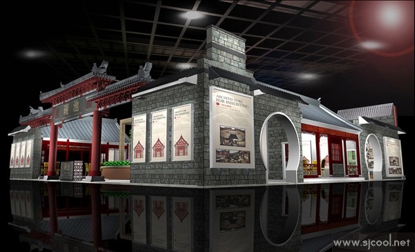 ���չ��չʾ���Ч��ͼ