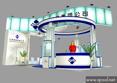 �Ϻ���¡���Ź�˾չʾ̨Ч��ͼ