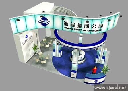 �Ϻ���¡���Ź�˾չʾ̨Ч��ͼ