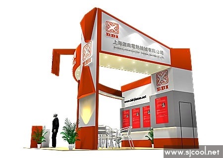 �Ϻ����ϵ��Ȼ�е��˾չ̨��װ